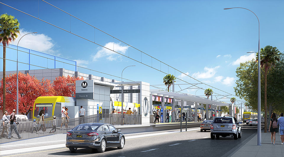 East-San-Fernando-Valley-Light-Rail_Roscoe-Station